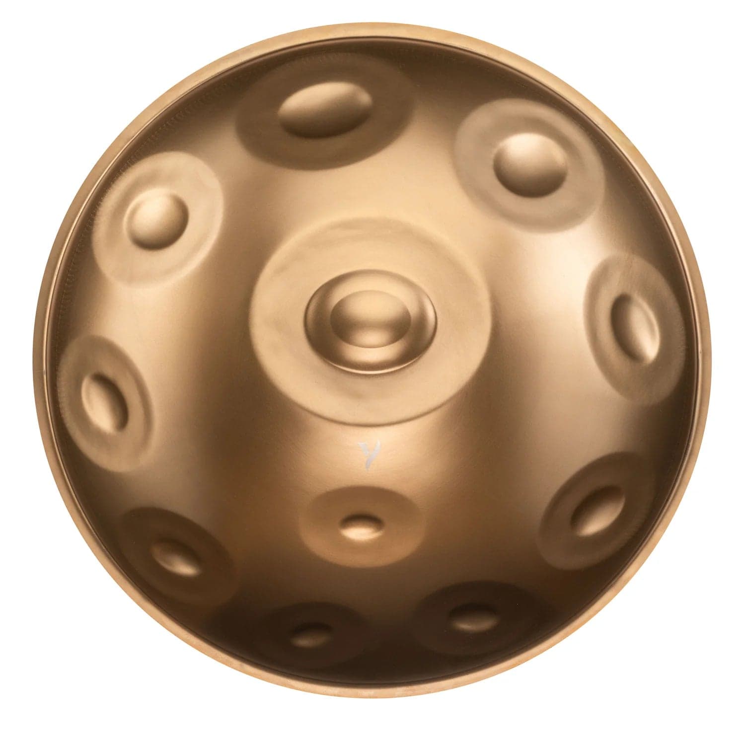 Handpan YataoPan D Kurd 13 Ember von oben